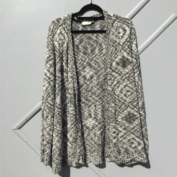 RD Style Sweaters - RD Style Knitted Tribal Print Cardigan | Size L